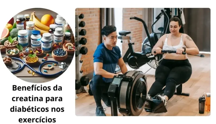 Suplementos para Diabéticos Ganhar Massa Muscular 1 Gráfico mostrando os benefícios da creatina para diabéticos em exercícios de alta intensidade.